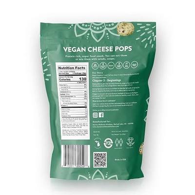 Karma Vegan Cheese Popped Water Lily Seeds - 3g protein, Gluten-Free, Vegan Cheese, Non-GMO - Flavor for Healthy Snacking On-the-Go - 1oz (Pack of 6)