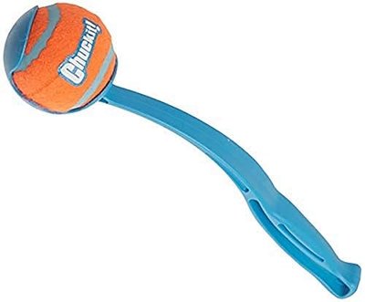 Chuckit! Sport 12M Dog Ball Launcher and Ultra Squeaker Ball (2 Pack)