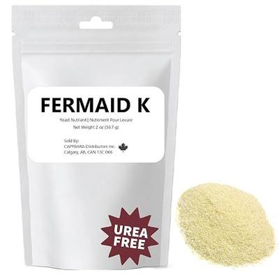 Fermaid K Yeast Nutrient 2 oz (56.7 g) - Sold by CAPYBARA Distributors Inc. | Make Wine, Cider, Mead, Kombucha at Home