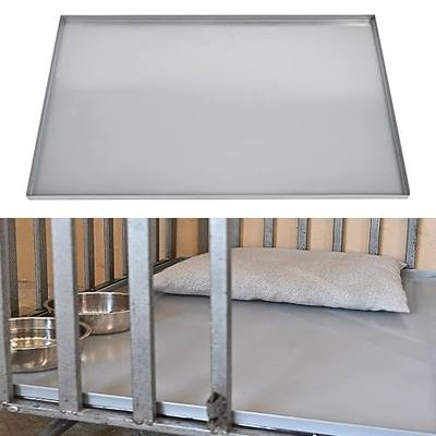 35x21.63x1 Replacement Tray for Dog Crate, Galvanized, Chew-Proof and Crack-Proof Dog Kennel Tray Replacement