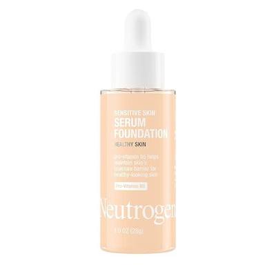 Neutrogena Sensitive Skin Serum Foundation, Light 01, 1 oz