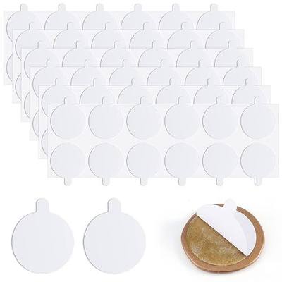 360Pcs Double Sided Adhesive Wax Seal Stickers | Removable, 1in Round Sticky Tack Putty for Wax Sealing, Envelopes, Invitations, DIY Craft