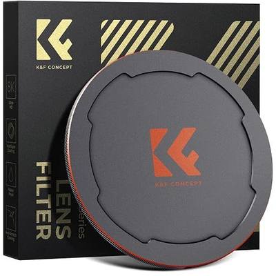 K&F CONCEPT 82mm Thread & Magnetic 2-in-1 Lens Filter Cap | Only Compatible with K&F Magnetic Swap System-FP703