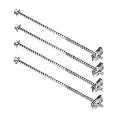 304 Stainless Steel Battery Hold Down Bolt Compatible with Select Dodge Dakota,Durango,Ram 1500,Ram 2500,Ram 3500 Models(4 Pack)