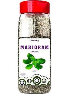 Marjoram Leaves/Flakes - 2 oz. - Non GMO, Kosher, Halal, and Gluten - Dubble O Brand