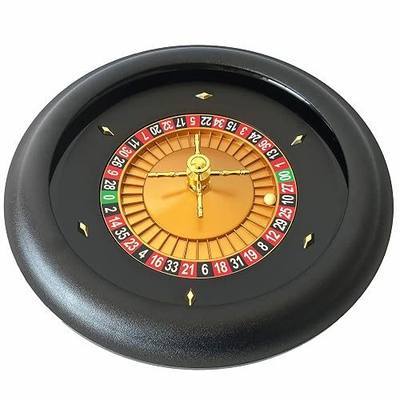 Yuanhe Deluxe Roulette Wheel Set - 18" Casino Grade Roulette Game Set with 2 Balls Pills,Very Smooth Spinning Action,Great for Home Game Night or Professional Use.