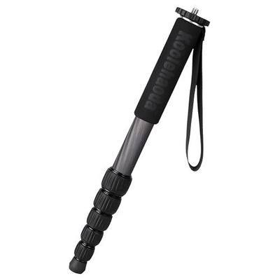 Koolehaoda 62" Carbon Fiber Camera Monopod 6 Section Compact Unipod | Extendable Photography Monopod with Phone Holder for DSLR Mirrorless Cameras Video Camcorder Max Load 10kg/22lbs
