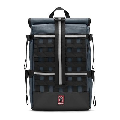 Chrome IBarrage Cargo Laptop Backpack Waterproof 22 Liter Indigo Black