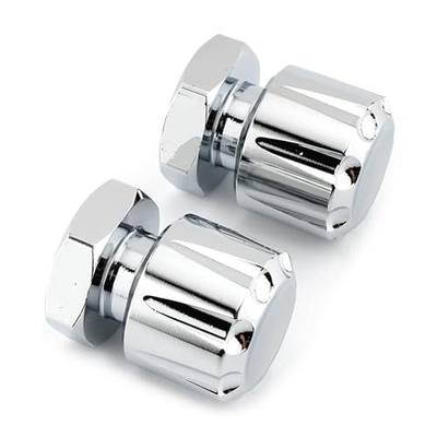FSFY Seat Mounting Bolts for Harley Davidson 1997-2025 with 1/4"-20 thread | 2pcs Solo Seat Mounting Nuts For Street Glide,For Road King,For Road Glide,For Ultra Glide,aluminum alloy