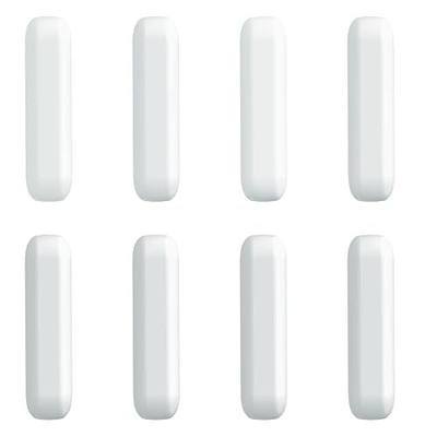 ONiLAB PTFE Magnetic Stir Bars, 8x30mm, White, 8 Pcs | Chemical Resistance, Smooth Rotation, Cylindrical Design, Laboratory Mixing, Easy Cleaning