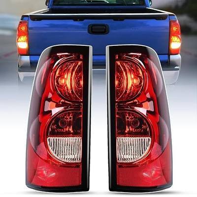 Nilight Taillight Assembly Compatible with 2003 2004 2005 2006 Chevy Silverado 1500 1500HD 2500 2500HD 3500 2007 Chevrolet Classic OE Style Taillight Rear Lamp Driver and Passenger Side w/Bulbs