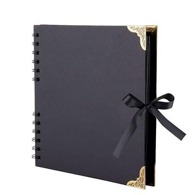 LOYALBOOK 8 x 8 inch DIY Scrapbook Album 60Pages For Wedding Family Photo | Nice Thick Sturdy&Well-Made Good Value Craft Parties Birthday Dinners Graduation Ceremonies Diplomas Storage