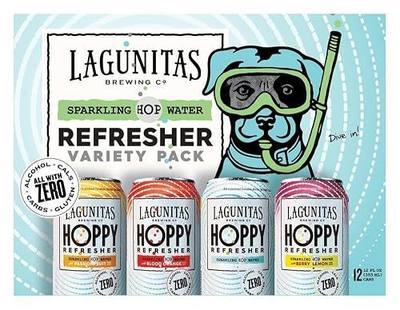 Lagunitas Brewing, Na Hoppy Refresher Variety, 12pk, 12 Fl Oz Cans