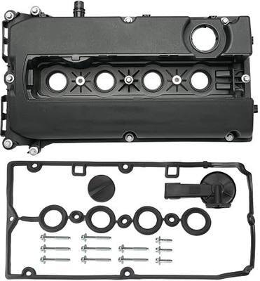 Engine Valve Cover with Gaskets Bolts Oil Filler Cap Compatible with 2011-2020 Chevy Cruze Sonic Trax Aveo, 2008-2009 Saturn Astra, 2009-2010 Pontiac G3 1.6L 1.8L Replace# 55558673 55564395 264-920