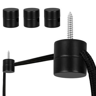 3Pcs Metal Swag Hooks for Ceiling Hanging Lights, Ceiling Hooks