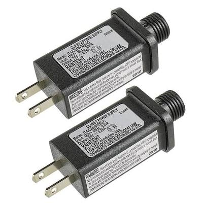 24V 6W LED Transformer Replacement Class 2 Power Supply for Christmas String Light Inflatable Decorations LED Controller IP44 Waterproof Low Voltage
