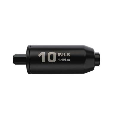 Fat Stix Individual Limiter 10-65 Inch-Pounds with Preset Torque, Accurately Tightens, Reversible, Compatible with Wheeler Fat Stix T-Handle Driver, for Gunsmithing, Reloading, and Torque Adjustment