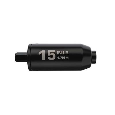 Fat Stix Individual Limiter 10-65 Inch-Pounds with Preset Torque, Accurately Tightens, Reversible, Compatible with Wheeler Fat Stix T-Handle Driver, for Gunsmithing, Reloading, and Torque Adjustment