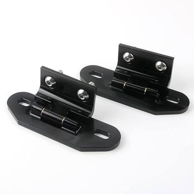 Fits 1982-1992 Camaro/Firebird Billet Aluminum Rear Hatch Hinges Black Pair