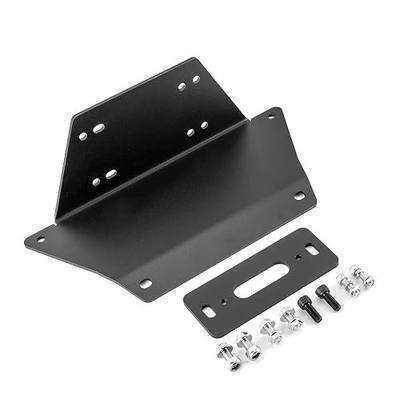 WeiSen Winch Mount Plate Fit for Polaris Ranger 1000 900 XP Crew 2013-2026 | Fit For Ranger XP 570 (Pro-Fit Frame) 2015-2016, Winch Bracket Fit 4 1/4" or 6"Fairlead