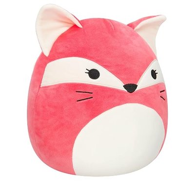 Squishmallows 12-Inch Fifi Coral Red Fox – Medium-Sized Ultrasoft Official Kelly Toy Plush