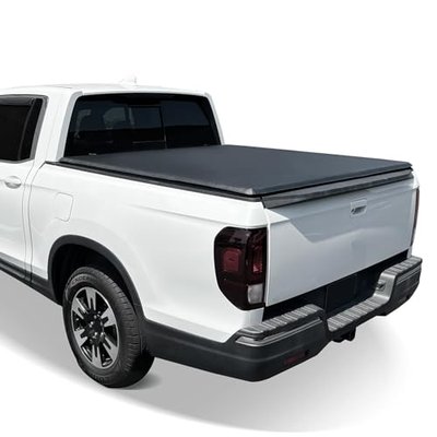 Soft Roll-Up Tonneau Cover Fit 2017-2026 Honda Ridgeline 5ft Bed