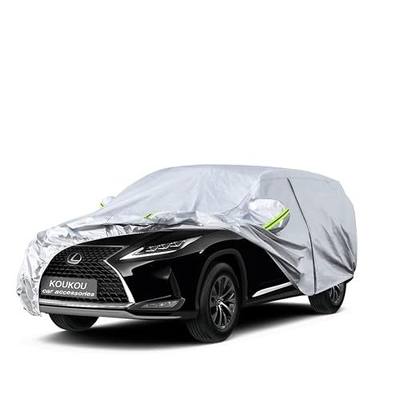 KouKou 6 Layers Car Cover Custom Fit Lexus RX300/330/350/350L/450 from 2003 to 2025, Waterproof All Weather for Automobiles, Sun Rain Dust Snow Protection.