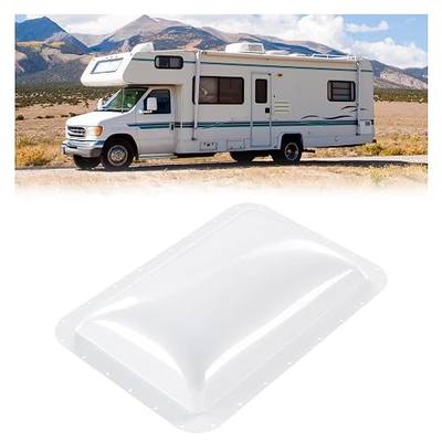 HECASA RV Skylight Replacement, 18" x 26" RV Skylight Cover Fit 14" x 22" | Shower Roof Openings for Camper Food Truck Motorhome Travel Trailer White