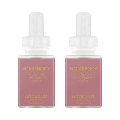 Pura & Moodcast Home Scent Refill - Smart Home Air Diffuser - Long-Lasting Premium Fragrance per Refill - Household Essential - Clean & Safe Diffuser Fragrance - 2 Pack, Homebody
