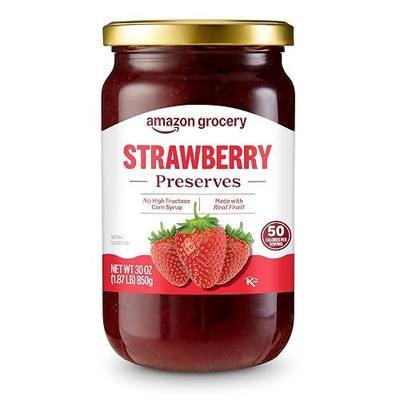 Amazon Grocery, Strawberry Preserves, 30 oz