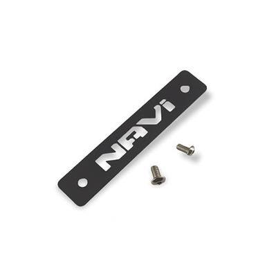 Motorcycle Front Plate for Honda Navi (Black)