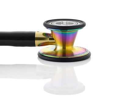 ADC Adscope 601 Convertible Cardiology Stethoscope, AFD Tunable Technology | Superior acoustics plus a convertible bell and pediatric diaphragm. Ideal for cardiologists, ER/EMT, and medical students.
