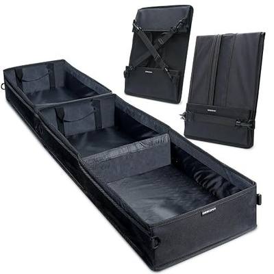 GEEDAR Under Seat Storage Truck Tool Box Organizer for Truck Underseat Storage Ford F150 F250 F350 Chevy Silverado Accessories (3 compartment)