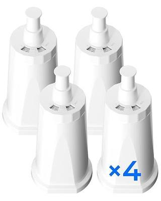 Waterdrop BES008 Filter Replacement for Breville® Water Filter, 4 Pack | Compatible with Breville® Oracle® Jet BES985, Barista Touch Impress BES881, Barista Touch BES880, TÜV SÜD Certified, 4 Pack
