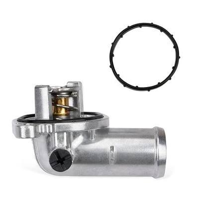 Aluminum Coolant Thermostat Housing Assembly Compatible with 2011-2020 Dodge Journey Avenger Grand Caravan 2014-2021 Jeep Cherokee 2012-2021 Ram C/V ProMaster 1500 2500 3500 2011-2017 Chrysler 200