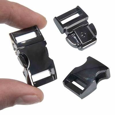 Paracord Bracelet Metal Buckles Release Replacement Backpack 1inch 2Pack Heavy Duty Quick Side Release Buckle