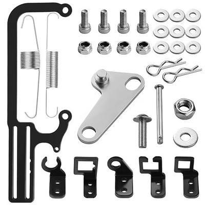 304147 EZ-EFI Cable Mount Kit Endxedo Adjustable Carburetor Throttle Cable Bracket for G.M 700R4 Transfer Transmissions Throttle Bracket