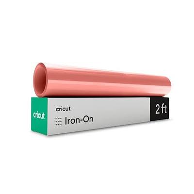 Cricut Everyday Iron On - Coral, 2ft Roll (12"x24") - HTV Heat Transfer Vinyl for Shirts, Apparel, Hats & More - Compatible with Maker & Explore Machines
