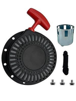 YAMAKATO Universal 420 439 459 Pull Start Assembly for 6 or 4 Bolt Engines | 338cc 339cc 389cc 390cc 420cc 439cc 459cc Portable Generators 8750 8000 9000 7500 7000 6500 6000 5500 Recoil Starter Cord
