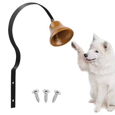 Dog Bell for Door Potty Training,Doorbell for Dog Housetraining Antique Door Bell Shopkeepers Bell Wall Mounted Metal Alarm System Dog Bells for Ring to Go Outside Traditional Doorbell Shop Doorbell
