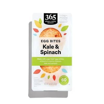 365 by Whole Foods Market Kale and Spinach Egg Bites with Egg White, 4.6 OZ