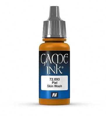 Vallejo - Game Color Ink | Skin 18 ml. (0.60 fl.oz.) | Generate Shading and Wash Effects | Satin Finish