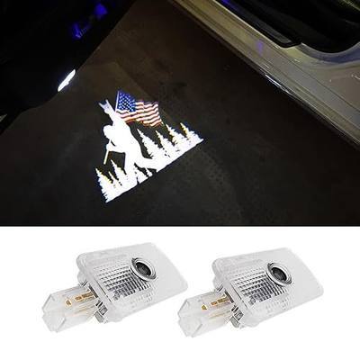 LED Car Door Logo Lights Courtesy Projector Laser Welcome Light Puddle lamp 2 pcs Compatible with Forester Outback Legacy Ascent Car Accessories (Forester 04, Forester)
