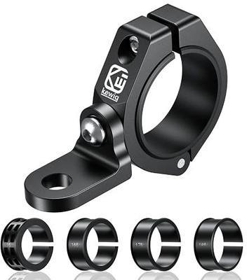 BRCOVAN 1PC UTV Whip Light Mounts, Off-Road LED Light Bar Mounting Bracket | Solid Aluminum Alloy Materials, 360° Adjustable Whip Flag Mount Fit 1.5''/1.65'' /1.75''/1.85''/2'' Roll Cage Bars