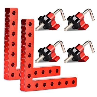 5.5 inch Clamping Square, Corner Clamp for Woodworking -90 Degree Positioning Squares Right Angle Carpenter Tool for Drawers, Cabinets, Picture Fram