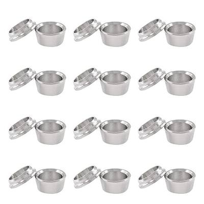 Biaungdo Compression Ferrule Sleeve, 1/4" Tube OD, 12 Pairs | 304 Stainless Steel, Double Ferrule, Compression Fitting Ferrule Sleeve Ring