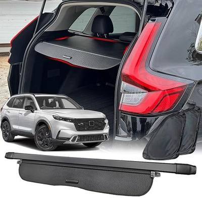 Cargo Cover for 2023-2025 2026 Honda CRV Accessories (Hybrid & Gas), Retractable Trunk Cover for 2023-2025 2026 Honda CRV Cargo Cover Anti-Peeping Sunshades Privacy Shade | for Honda CRV 2026 Accessories 2023-2025, Hybrid & Gas, 2 Sunshades Included, keep items hidden, no drilling required