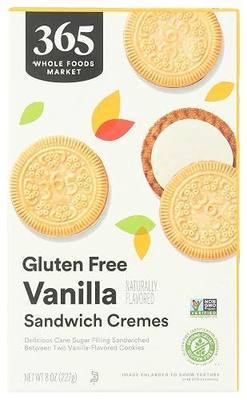 365 by Whole Foods Market, Vanilla Sandwich Cremes, 8 Ounce