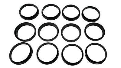 12-Pack Slip Joint Washer, 1-1/2 in, TPR Rubber, 1-1/2" Tubular Pipe p-Trap Seal Washer for Sink Drain