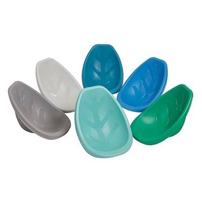 ECR4Kids Plastic Leaf Scoop Floor Rocker Seat, Classroom Furniture, Contemporary, 6-Piece